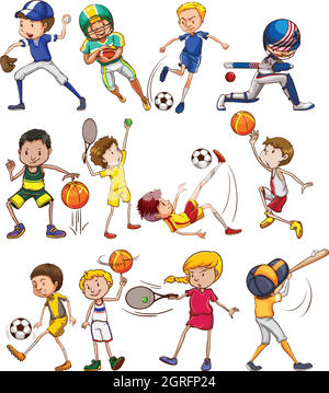 Sport Illustrazione Vettoriale