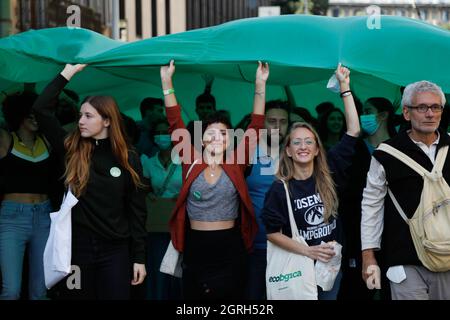 2021 1 ottobre, Milano, Italia - Venerdì per il prossimo incontro Credit: Marco Ciccolella/Alamy Live News Foto Stock