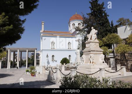 Proto Nekrotafio Atene Grecia Foto Stock