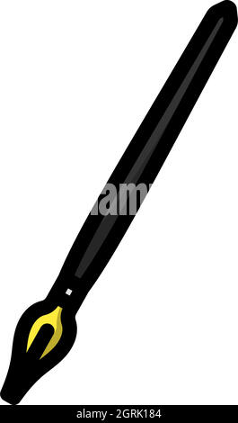 Fountain Pen Icona Illustrazione Vettoriale
