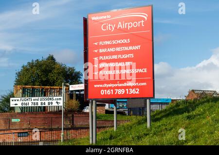 Aeroporto di Barton City Foto Stock