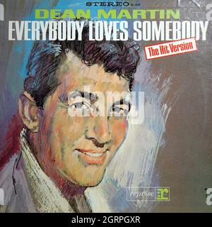 Dean Martin - ognuno ama qualcuno 1964 - Vintage Vinyl 33 giri/min record Foto Stock
