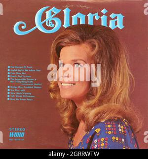 Gloria Roe - Vintage American Christian Vinyl Album Foto Stock