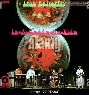 Farfalla di ferro - in-A-Gheda-da-Vida 1968 - Vintage Vinyl 33 rpm record Foto Stock