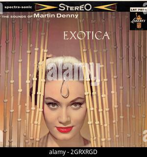 Martin Denny - Exotica - copertina Vintage Vinyl Record Foto Stock
