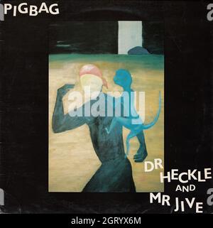 Pigbag - Dr Heckle e MR Jive - copertina Vintage Vinyl Record Foto Stock