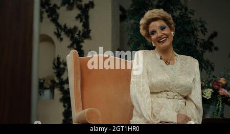 DATA DI USCITA: 17 settembre 2021 TITOLO: The Eyes of Tammy Faye CASA DI PRODUZIONE: Fox Searchlight Pictures REGISTA: Michael Showalter TRAMA: Uno sguardo intimo alla straordinaria ascesa, caduta e redenzione del televangelist Tammy Faye Bakker. PROTAGONISTA: JESSICA CHASTAIN come Tammy Faye Bakker. (Credit Image: © Fox Searchlight Pictures/Entertainment Pictures) Foto Stock