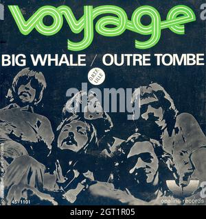 Voyage - Big Whale - Outre Tembe - copertina Vintage Vinyl Record Foto Stock