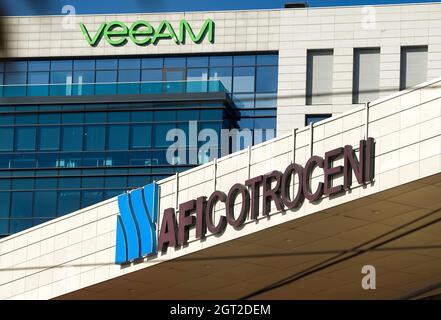 Bucarest, Romania - 27 settembre 2021: AFI Cacroceni, il più grande centro commerciale della Romania, a Bucarest. Foto Stock