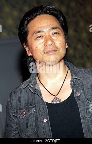 New York, NY, USA. 18 luglio 2011. Mitsu Tsuchiya al lancio statunitense di Junks Tokyo/Giappone a Kiss & Fly. Credit: Steve Mack/Alamy Foto Stock
