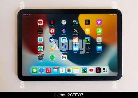 Apple iPad mini 2021 Foto Stock