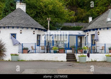 Il ristorante Poorhouse con camere al Port Appin ad Argyll, Scozia Foto Stock