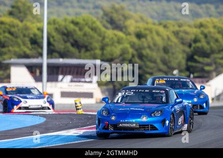 110 DE GROODT Stéphane (bel), CORSO CHAZEL TECHNOLOGIE, in azione durante il 5° round della Alpine Europa Cup 2021, dal 1 al 3 ottobre 2021 sul circuito Paul Ricard, a le Castellet, Francia - Foto Clément Luck/DPPI Foto Stock