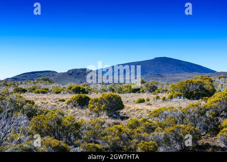 Piton de la Fournaise a Reunion Island Foto Stock