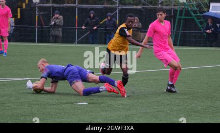 Rushall Olympic / Redditch United FC Foto Stock