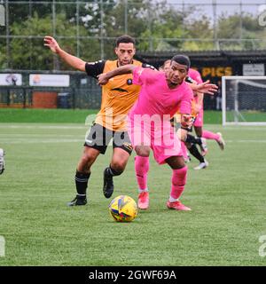 Rushall Olympic / Redditch United FC Foto Stock