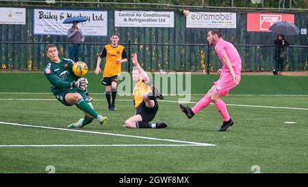 Rushall Olympic / Redditch United FC Foto Stock