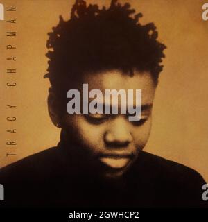 Tracy Chapman - copertina originale in vinile - Tracy Chapman - 1988 Foto Stock