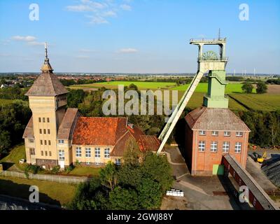 Schacht Bergmannsegen a Lehrte Foto Stock