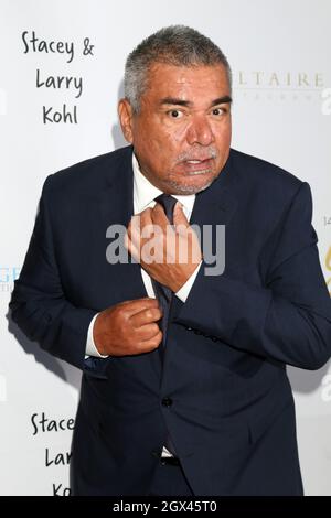 3 ottobre 2021, Brentwood, CA, Stati Uniti d'America: LOS ANGELES - 3 ottobre: George Lopez alla Fondazione George Lopez 14° Celebrity Golf Classic Pre-Party al ristorante Baltaire il 3 ottobre 2021 a Brentwood, CA (Credit Image: © Kay Blake/ZUMA Press Wire) Foto Stock