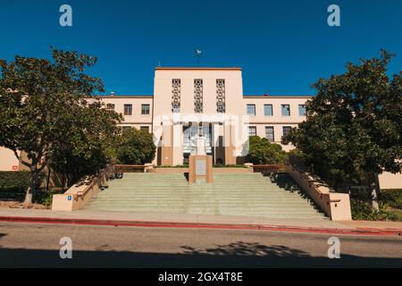 Gli uffici governativi della contea di San Luis Obispo, San Luis Obispo, California, Stati Uniti Foto Stock