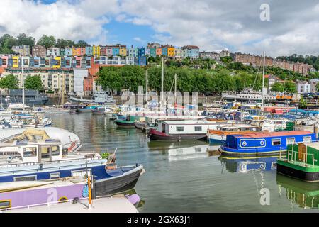 Bristol Marina Foto Stock