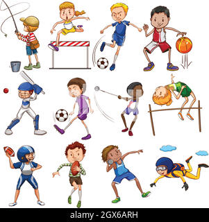 Sport Illustrazione Vettoriale