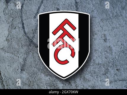 Stemma Fulham F.C., Fulham, Londra, una squadra di calcio dall'Inghilterra