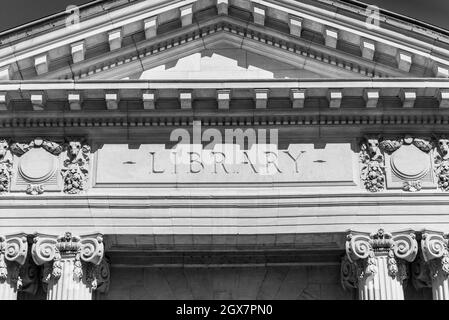 Biblioteca pubblica storica di Louisville - Kentucky Foto Stock