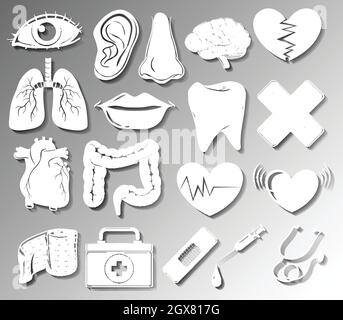 Medico Illustrazione Vettoriale