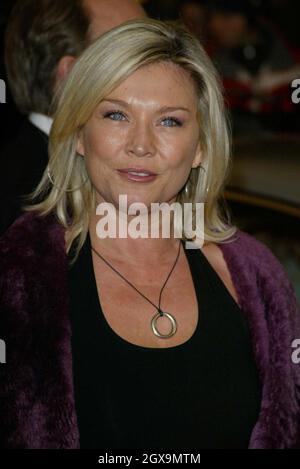 Amanda Redman ai British Comedy Awards che si sono tenuti presso i London Television Studios. Foto Stock