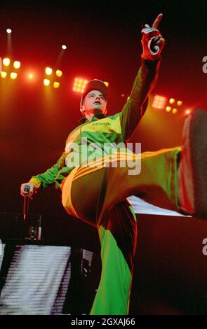 I Beastie Boys si esibiscono al Pacific Coliseum di Vancouver. Foto Stock