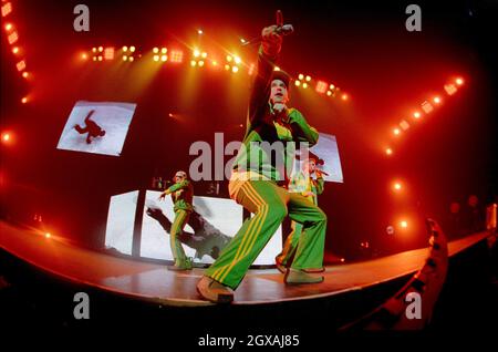 I Beastie Boys si esibiscono al Pacific Coliseum di Vancouver. Foto Stock