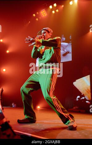 I Beastie Boys si esibiscono al Pacific Coliseum di Vancouver. Foto Stock