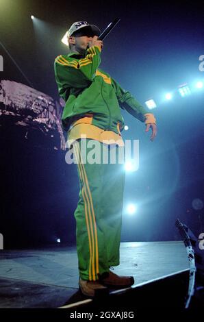 I Beastie Boys si esibiscono al Pacific Coliseum di Vancouver. Foto Stock