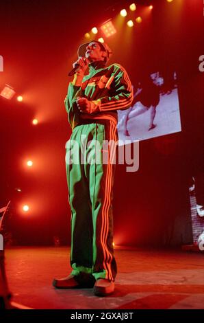 I Beastie Boys si esibiscono al Pacific Coliseum di Vancouver. Foto Stock