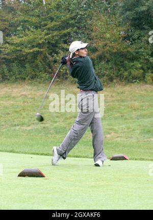 Jamie-Lynn Sigler (Discala) al Torneo di Golf della Youth Foundation, Mohegan Sun, CT. Foto Stock