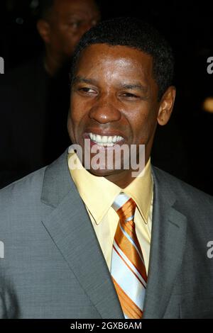 Denzel Washington frequenta LA JULIUS CAESAR Broadway Opening Celebration After party, New York. Foto Stock