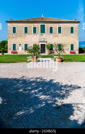 Punta San Vigilio, incanto sul Lago di Garda Foto Stock