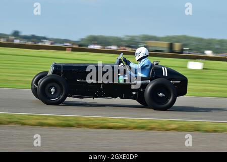 Michael Gans, era B-TYPE R1B, Festival of Britain Trophy, esempi dagli anni 1930 al 1951 di Grand Prix e vetture Voiturette, Goodwood Revival 202 Foto Stock