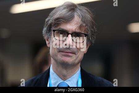 5 ottobre 2021, Manchester, Londra. Il partito conservatore ConferenceManchester, Regno Unito, 5 ottobre 2021, ROBERT PESTON, 2021, The Conservative Party Conference, 2021 Credit: Allstar Picture Library Ltd/Alamy Live News Credit: Allstar Picture Library Ltd/Alamy Live News. Credit: Allstar Picture Library Ltd/Alamy Live News. Credit: Allstar Picture Library Ltd/Alamy Live News Foto Stock