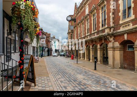 Il municipio nella vecchia Hemel Hempstead, Hertfordshire, Inghilterra, Regno Unito Foto Stock