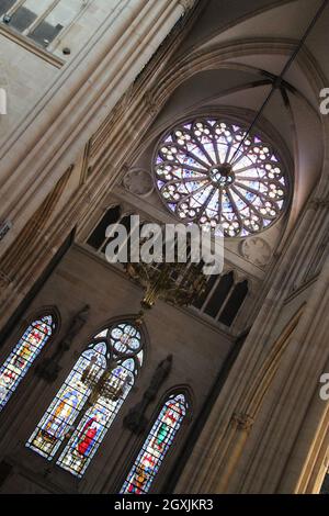 basilica di sainte-clotilde a parigi (francia) Foto Stock