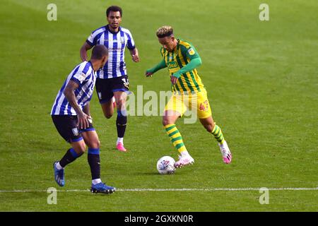 West Bromwich Albion's Callum Robinson in azione Foto Stock