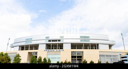 Lexington, KY - 2 ottobre 2021: Kroger Field, sede della squadra di football dei Wildcats dell'Università del Kentucky Foto Stock