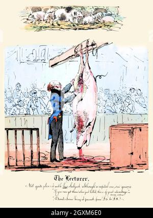 Il docente Foto Stock