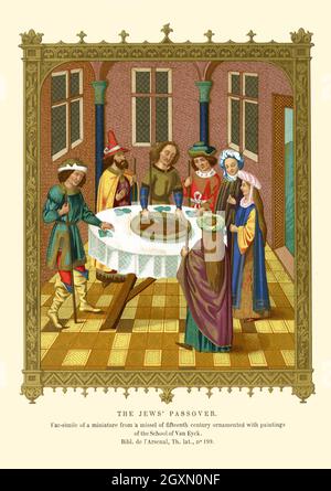 La Pasqua Dell'Ebreo Foto Stock