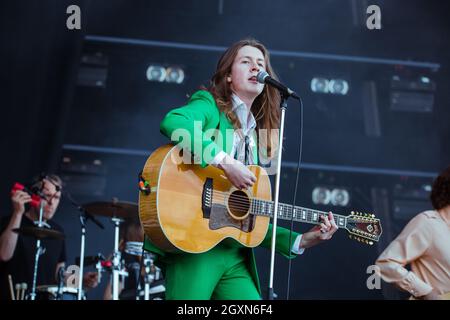 Blossoms Live at Old trafford Cricket Ground Manchester uk, 25 settembre 2021 Foto Stock