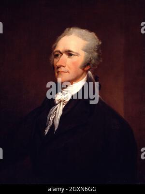 Alexander Hamilton 1806 Foto Stock