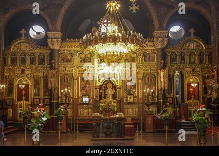 Cattedrale di Sveta Nedelja, Sofia, Bulgaria Foto Stock